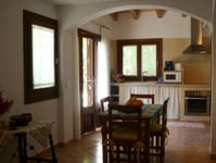 Mallorca Cala Ratjada Ferienwohnung R143, ruhig gelegen, nur 5 Fußminuten zum Son Moll Strand, für 2-3 Pers. Essbereich