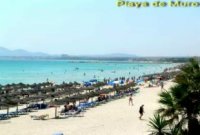 Mallorca Playa de Alcudia Ferienapartment Ref. 0101 direkt am Sandstrand der Bucht von Alcudia in ruhiger Lage für bis zu 6 Pers. Playa de Muro
