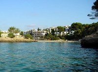 Mallorca Apartamentos Playa Ferrera Aparthotel mit Pool nahe dem Cala Ferrera Strand mit 1, 2 oder 3 Schlafzimmern für bis zu 8 Personen, mit Halbpension gegen Aufpreis Aussicht