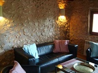 Mallorca Costix Inca Finca Can Pina Finca mit mehreren, verschiedenen Unterkünften und mit großem Pool Casa Pina Wohnzimmer