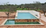 Mallorca Naturschutzgebiet Ses Salines G�ste-Finca Es Pinaretta mit Pool in ruhiger Lage in unber�hrter Landschaft - H�user und Doppelzimmer mit Bad, Sat-TV, W-Lan... f�r je 2-3 Pers. nahe dem Naturschutzgebiet Ses Salines