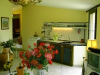 Mallorca Manacor Porto Colom Finca Oase - Finca mit mehreren, verschiedenen Unterkünften und mit großem Pool für dreimal 2 Personen und einmal 4 Personen Küchenbereich gr. Apartment