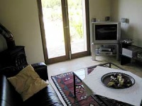 Mallorca Costix Inca Finca Can Pina Finca mit mehreren, verschiedenen Unterkünften und mit großem Pool Wohnung Redonda Wohnzimmeransicht