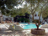 Mallorca Apartamentos Playa Ferrera Aparthotel mit Pool nahe dem Cala Ferrera Strand mit 1, 2 oder 3 Schlafzimmern für bis zu 8 Personen, mit Halbpension gegen Aufpreis Ansicht Pool
